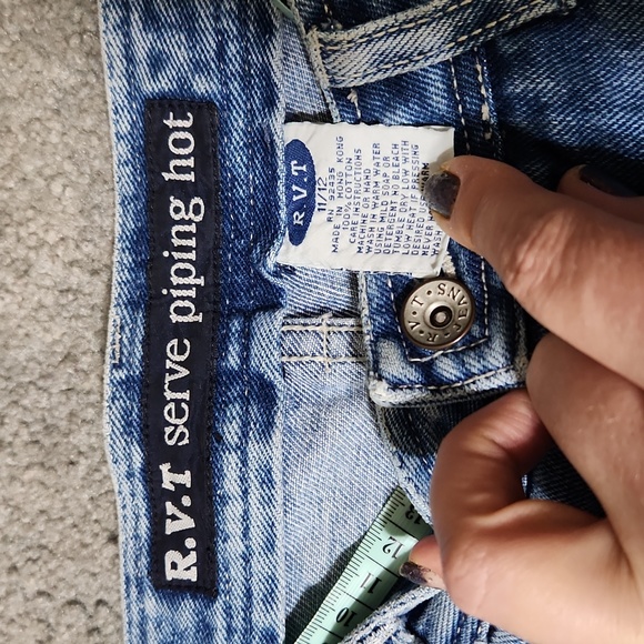 Vintage Embroidered y2k butterfly jeans. Top listed seperately - Picture 6 of 10